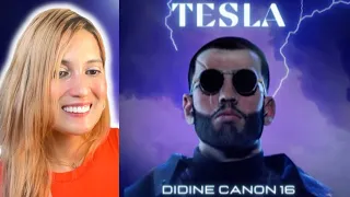 First time reaction to Didine Canon 16 with “Tesla” | nice flow! 🫶