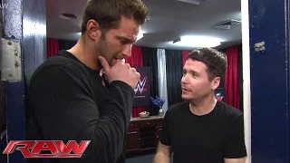 The cast of "Entourage" hangs with the Divas: Raw, May 25, 2015