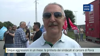 Cinque aggressioni in un mese, la protesta dei sindacati al carcere di Pavia