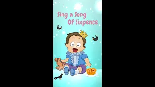 Sing A Song Of Sixpence • Baby Lullaby #Shorts