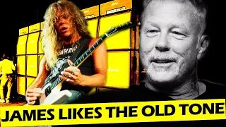 JAMES HETFIELD LOVES PLAYING WITH THE OLD GUITAR TONE #METALLICA