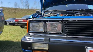 Audi 5000 turbo 20V, бежевая сотка поехала, катаем подписчиков, Black Bird на выставке Muscle club