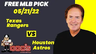 MLB Pick - Texas Rangers vs Houston Astros Prediction, 5/21/22 Best Bets, Odds & Betting Tips