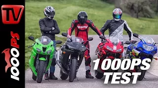 1000PS Review - Used 600cc supersports in comparison - 4000 to 5000 €