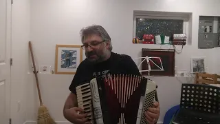 Paranoid (Black Sabbath, 1971) ... played on the accordion!