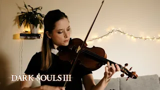 Dark Souls III Main Menu Theme on Violin 🔥 (w/sheet music)