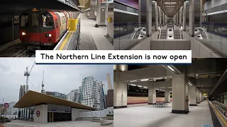 BRAND NEW Northern Line Extension now open!