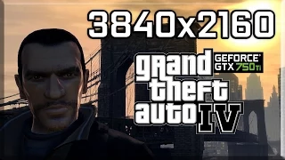 GTA IV - 4K UHD | 3840x2160 | - GTX 750Ti TEST