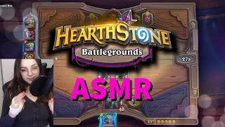 [ASMR] Hearthstone Battlegrounds whispered gameplay :)