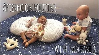 Reborn Video| Reborn Afternoon Routine With Two Babies - Lou Lou & Jeffry🧸 Reborn Role Play