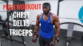 THE BEST PUSH WORKOUT FOR GROWTH | CHEST, SHOULDERS & TRICEPS | My Top Tips