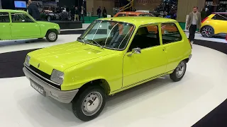 Rétromobile 2022 : 50 ans de la Renault 5, LA véritable voiture populaire