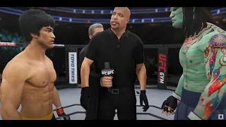 UFC | Bruce Lee vs. Fighter Avatar (EA Sports UFC 4)