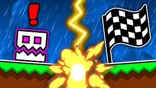 I Survived Natural Disasters In Geometry Dash!