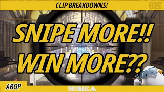 THE FINALS Clip Breakdown! Sniping and teamwork.