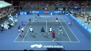 Team Cash vs Team Noah Highlights - World Tennis Challenge 2014