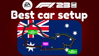F1 23 - Best Australia car setup + hot lap
