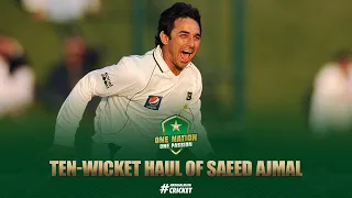 Saeed Ajmal's Match Winning Ten-Wicket Haul | Pakistan vs England 2012 | 1st Test At Dubai | PCB