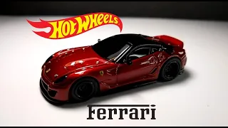 Custom Hot Wheels Ferrari 599XX