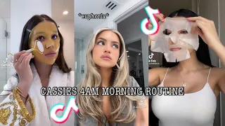 CASSIE'S 4AM MORNING ROUTINE - TikTok Compilation