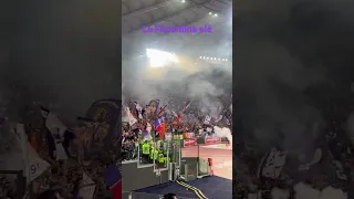“La Fiorentina Alé” by Viola fans live at Stadio Olimpico 🔥 Coppa Italia Frecciarossa vs Inter 🏆