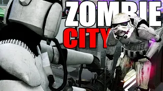 Trapped in a City with ZOMBIE STORMTROOPERS!? - XCOM 2: Clone Wars Mod 9