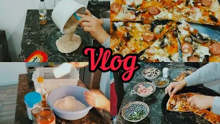 МОЯ ЭКОНОМНАЯ ЖИЗНЬ В БАКУ 🇦🇿 ГОТОВИМ ПИЦЦУ 🍕 И ПИРОГ.🥮