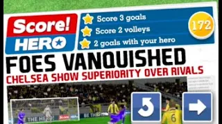 Score Hero Level 172 (3 Stars) Walkthrough - Chelsea FC vs Borussia Dortmund