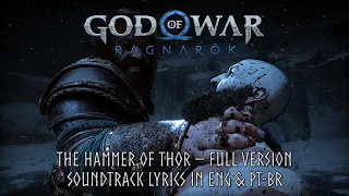 The Hammer of Thor (Full Version) | Soundtrack Lyrics in ENG & PT-BR | God of War Ragnarök | 4K UHD