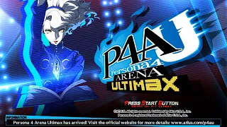 Persona 4 Arena Ultimax - Opening Cinematic [4K]