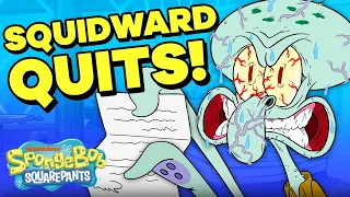 11 Times Squidward Should've QUIT The Krusty Krab! 🍔 | SpongeBob