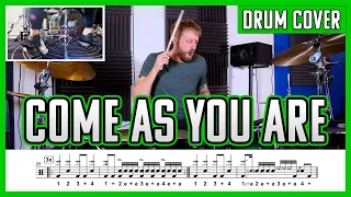 Come As You Are - Drum Cover + Notation