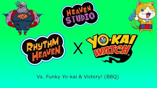 Yo-kai Watch 3 - Vs. Funky Yo-kai & Victory! (BBQ) Custom Remix