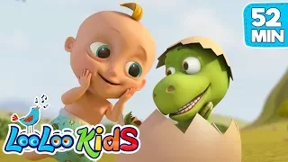 Zigaloo - Dino Song for KIDS | Zigaloo LooLoo Baby Song | LooLoo KIDS