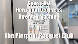 Sports Art Horizontal Leg Press strength machine