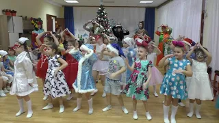Рождественские колядки в детском саду "Теремок".