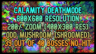 Calamity Deathmode 800x600 - 200% Zoom - Shroomed - All Bosses No-hit