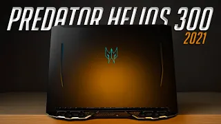 Новый игровой ноутбук Predator Helios 300 (2021) с RTX 3060, хорошим охлаждением и апгрэйдом