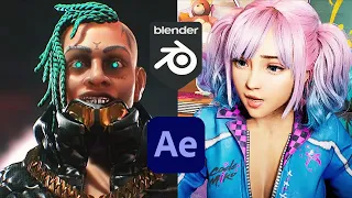 How to Create a Digital Influencer Like:  FN MEKA , Code Miko | Pt 1. Creating 3D Character