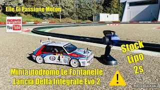 The Rally Legends 1/10 Lancia Delta Integrale Evo 2 Miniautodromo Le Fontanelle