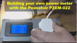 Building your own power meter with the Peacefair PZEM-022