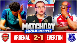 Arsenal Miss Out On The Title | Arsenal 2-1 Everton | Match Day Highlights