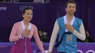 Min/Gamelin 2018 Olympics FD 'Arirang' (NBCSN)