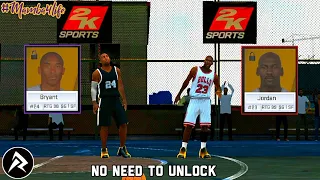 PLAY LEGENDS IN BLACKTOP WITHOUT UNLOCKING NBA2K20 MOBILE V95 V96