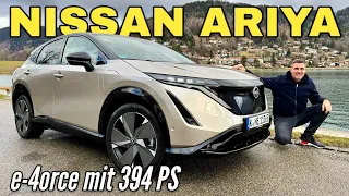 NISSAN ARIYA e-4orce: Noch kein NISMO - aber mehr POWER! Topmodell mit 290 kW (394 PS) | Test | 2024