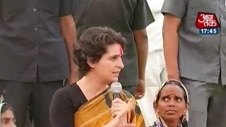 BJP, AAP members cheer for Priyanka Gandhi