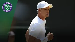 Kyle Edmund vs Bradley Klahn 2R Highlights | Wimbledon 2018