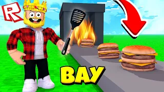 ОТКРЫЛ СВОЮ БУРГЕРНУЮ! БУРГЕР ТАЙКОН! ROBLOX