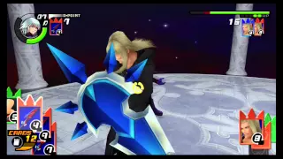 KH Chain of Memories HD Vexen Boss Fight (Riku Proud Mode)