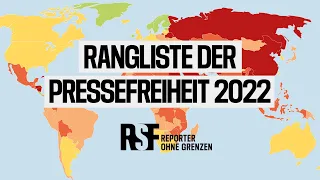 Die Rangliste der Pressefreiheit 2022 | Reporter ohne Grenzen